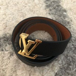 Authentic LV Reversible Belt